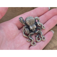 Echt zilveren ketting hanger kraken 